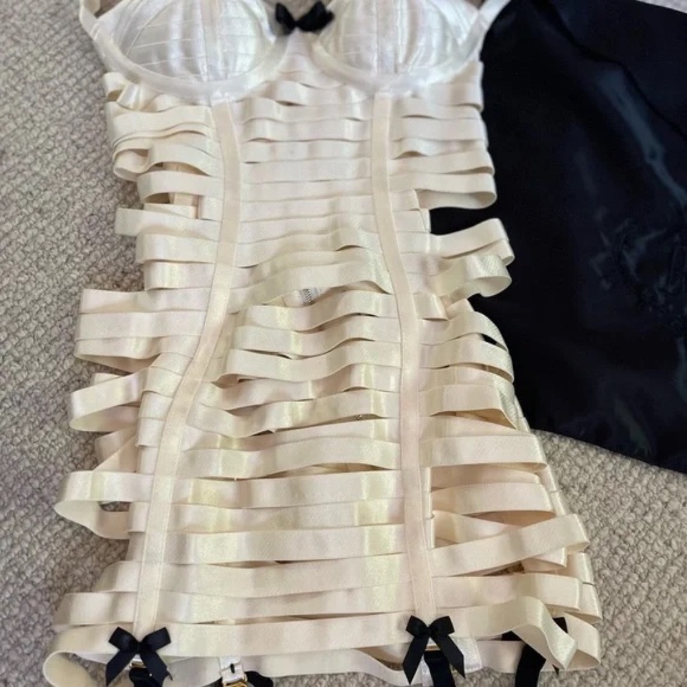 Bordelle Angela Chemise in a Rare Two-Tone - Picture 7 of 8